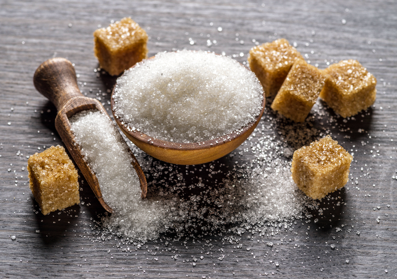 Granulated table sugar