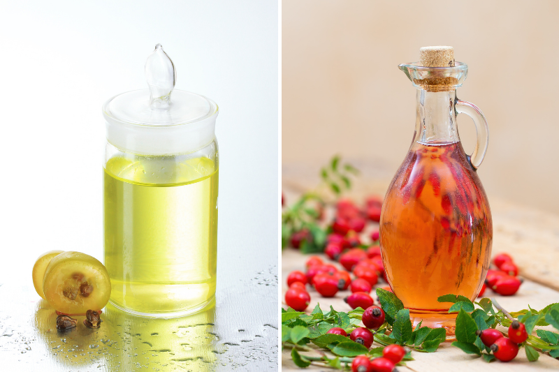 grapeseed oil vs rosehip oil